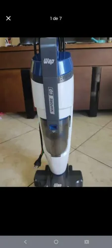WAP Wapore UP 1600W - Aspirador de Pó e Passador de Pano a Vapor 2 em 1