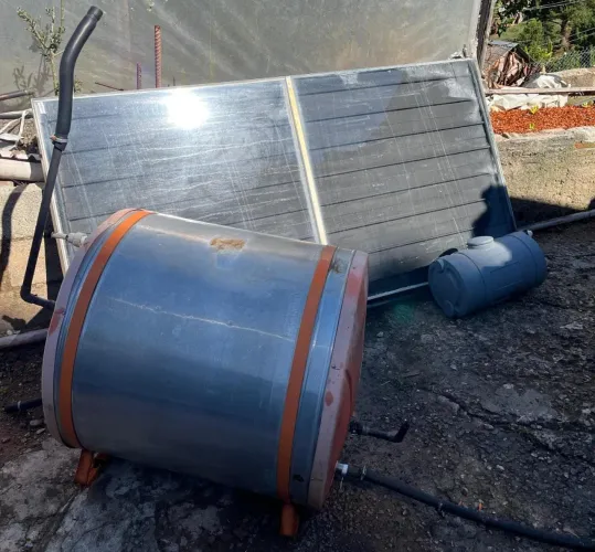 Kit Solar 200 litros + Placa 2 x 1 + tubulação