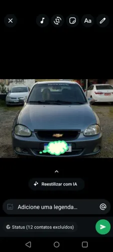 Chevrolet Corsa SED Class.life 1.0/1.0 Flexpower (álcool) 2009