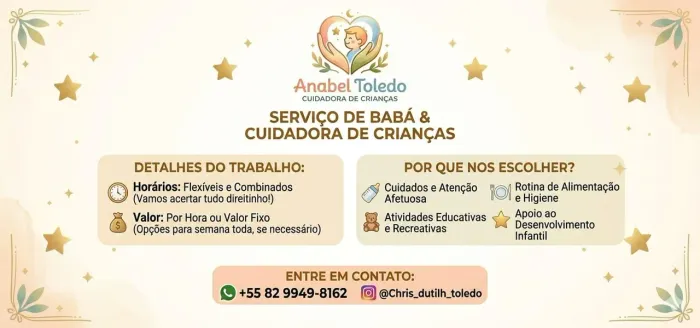 Apoio na Rotina Infantil: Serviço de Babá de Confiança ?
