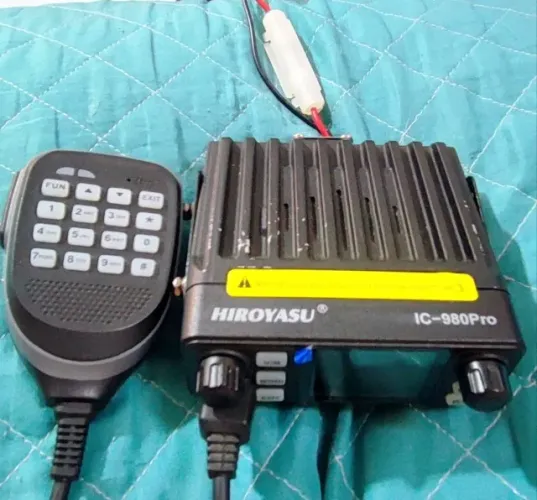Rádio VHF UHF 25w analógico