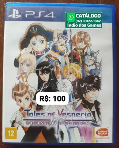 Tales Of Vesperia Definitive Edition = R$: 100