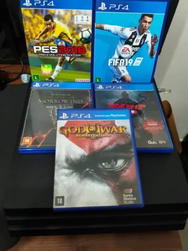 PS4 PRO MODELO JAPONÊS CUH-7200B