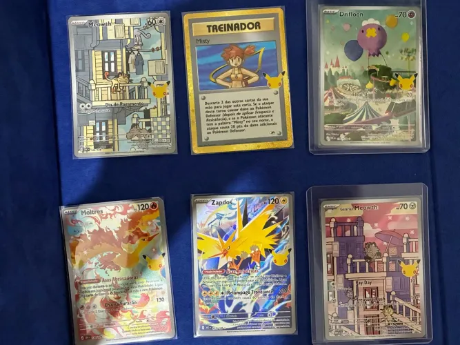 Kit de cartas Pokémon Celebrações 30 anos