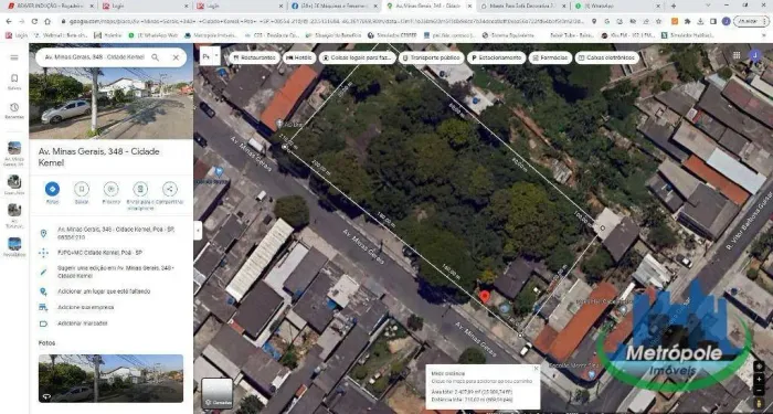 Área à venda, 2430 m² por R$ 2.000.000,00 - Cidade Kemel - Poá/SP