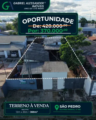 Rua Elias Madeira, n° 100 - São Pedro.