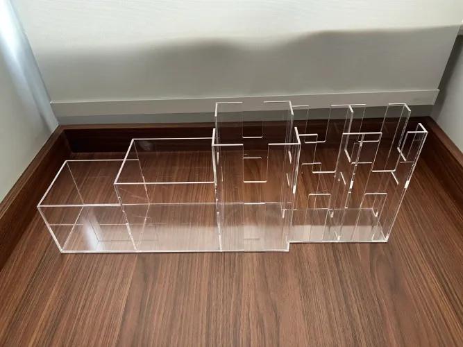 Porta Descartáveis em Acrílico