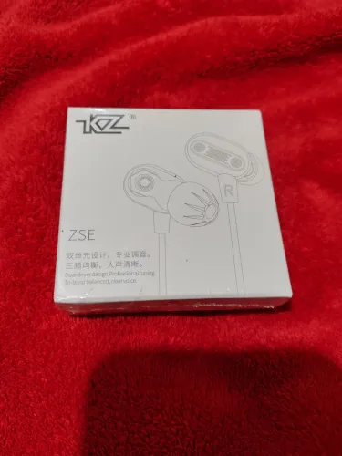 Fone KZ ZSE Black lacrado - Sem microfone