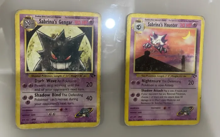 Gengar e Haunter da Sabrina / DAMAGE
