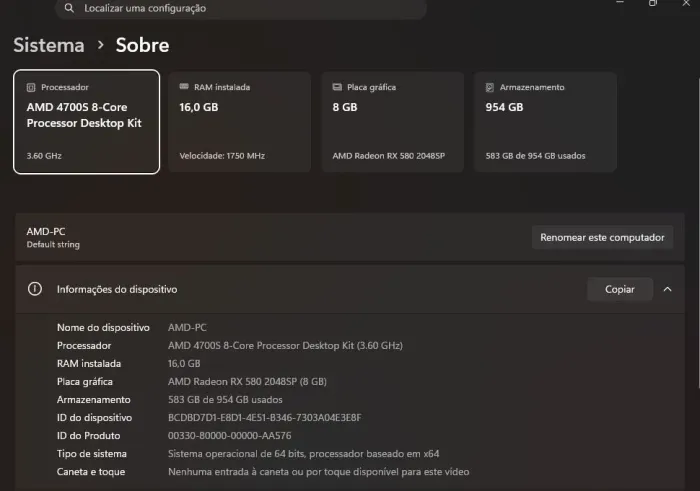 Vendo Pc gamer ou troco por notebook