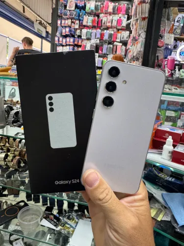 Galaxy S24 Cinza 256 Gigas Novo Zero 