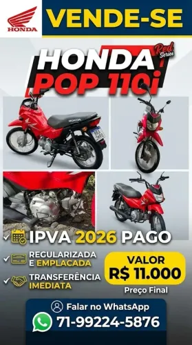 VENDO POP 110i 2025