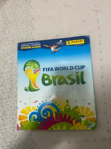 Álbum copa 2014 completo capa cartão