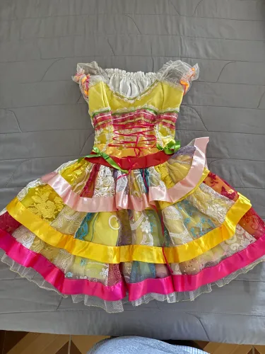 Vestido festa junina tam P