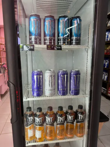 Freezer Vertical porta de vidro com LED