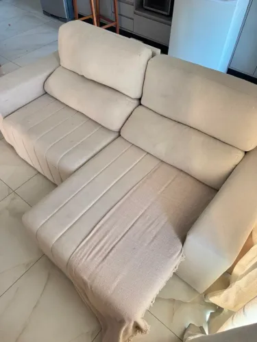 Sofá reclinável Tok&Stok