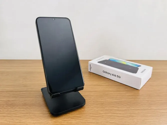 Samsung Galaxy A16 5G 128GB Azul Escuro Seminovo com Caixa e Nota Fiscal