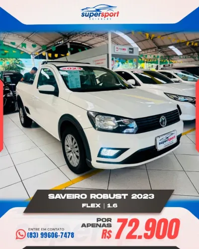 Volkswagen Saveiro Robust 1.6 Total Flex 16V 2023