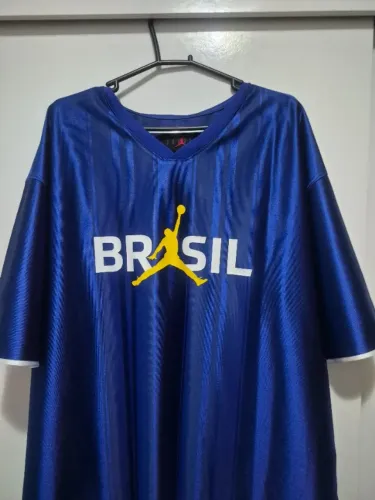 Camiseta Jordan Seleção Brasileira Overside GG Original