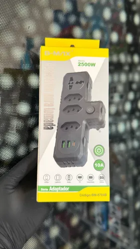 Cubo Adaptador Multiplicador 4 Tomadas + USB/USB-C
