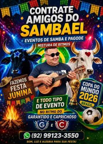 Grupo de samba e pagode amigos do Sambael *