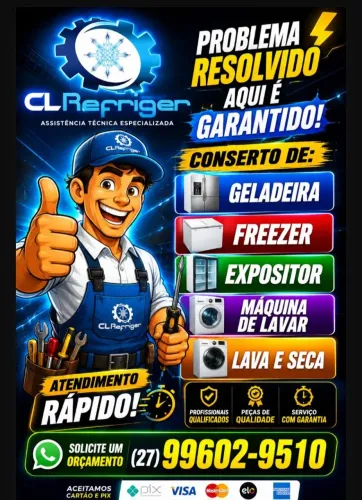 Conserto de geladeira