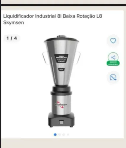 Vendo liquidificador industrial 