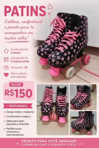 Patins 4 rodas