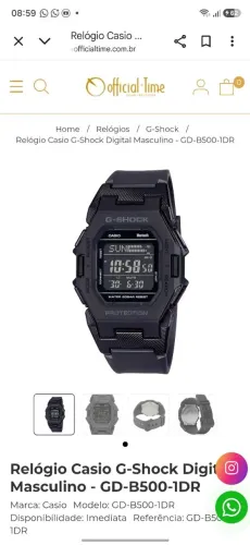 Relógio Casio G-Shock