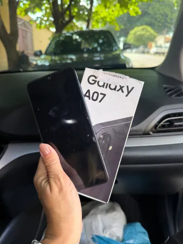 Celular Galaxy A07 preto