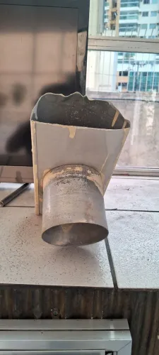 Chaminé ventilante