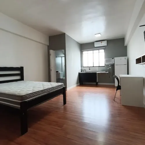 Aluga-se Flat Mobiliado, 25 m², 1 Quarto, 1 Banheiro, Ar-condicionado, Centro - São José d