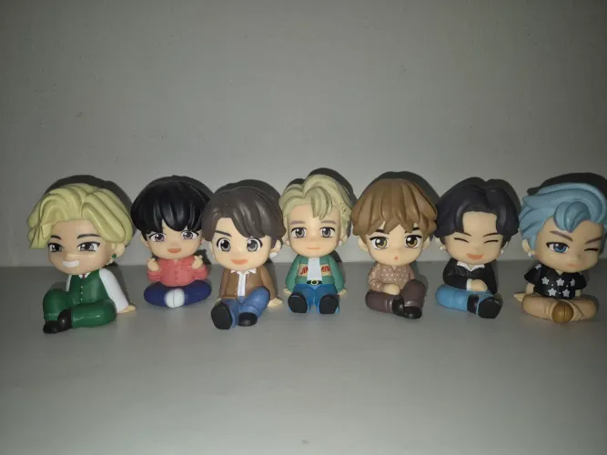 Coleção completa BTS bandai tiny tan
