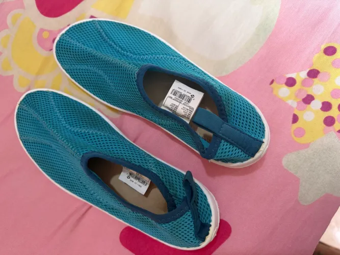 Sapato para trilha e cachoeira Azul 34/35