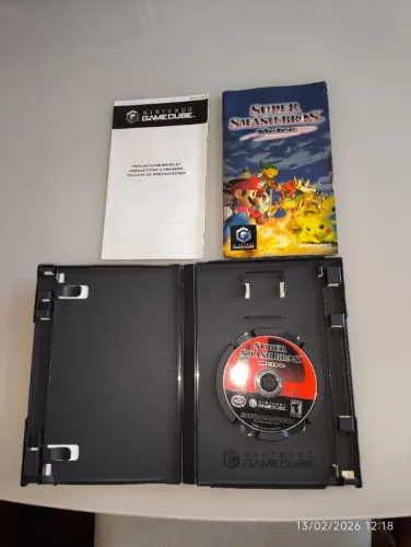 Super Smash Bros Melee - GameCube - completo na caixa (CIB)