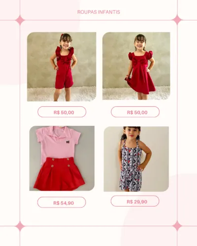 Roupas Infantis Menina