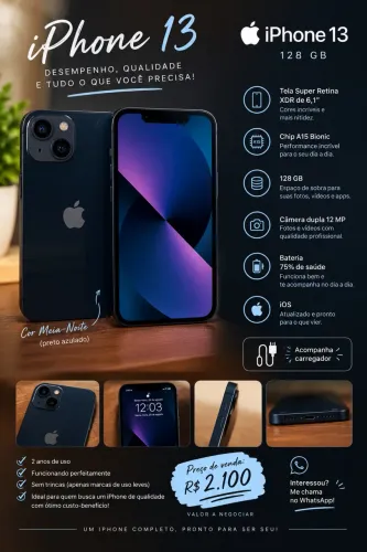 iPhone 13 usado 