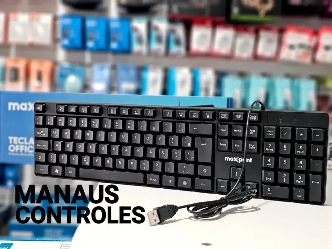 Teclado com Fio promoção 