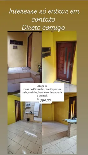 Aluga-se Casa de Dois Quartos