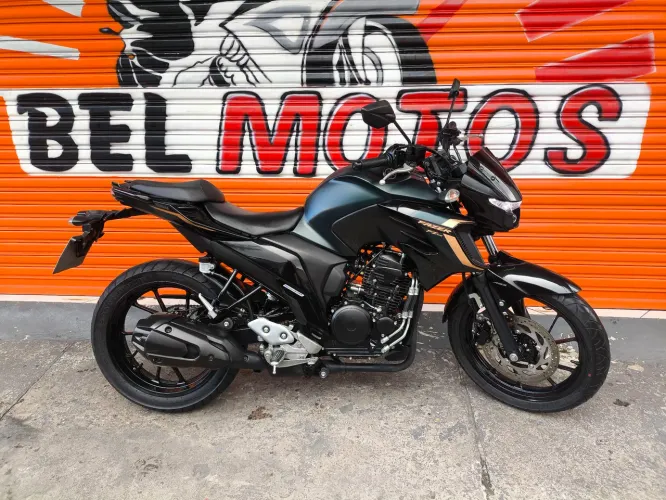 YAMAHA FZ25 FAZER 250 ABS 2024 VERDE BEL MOTOS 