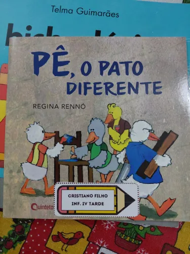 Livro "Pê, o Pato diferente ", Regina Renno