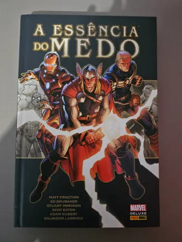 A essencia do medo marvel deluxe