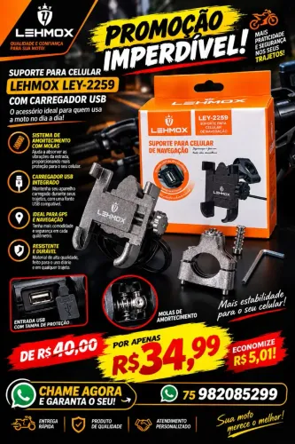 Suporte para celular/carregador