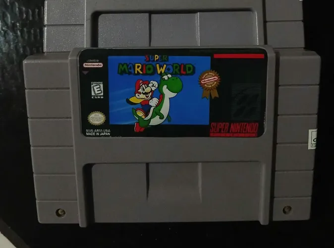 Cartucho super mario Word
