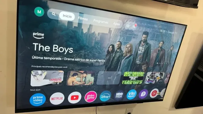 TV PHILIPS 50 POLEGADAS 4K - COM GARANTIA E NOTA FISCAL - PERFEITA!
