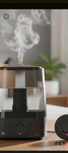 Umidificador ultrassonico sem barulho e suporte para 5 litros de água 
