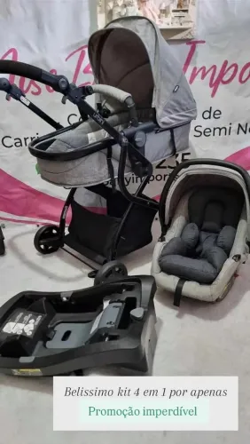 Carrinho e Bebê Conforto pra vende logo chama no WhatsApp