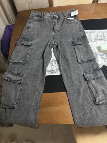 Calça cargo preta (nova) 