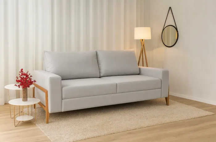 Sofá Linen Elegance
