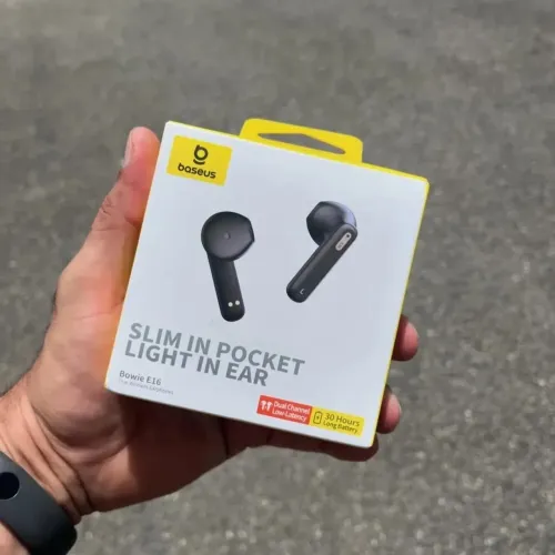 Baseus E16 Fone Auricular Black Bluetooth Lacrado - Até 30h de bateria
